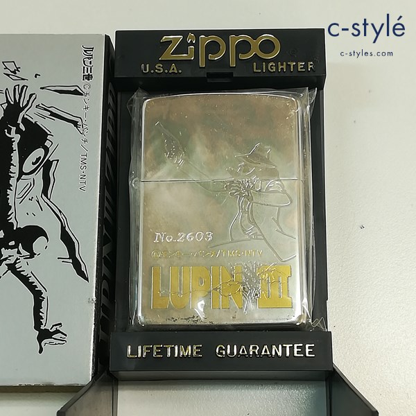 ZIPPO ジッポー ルパン三世 次元大介 オイルライター シルバー 喫煙具