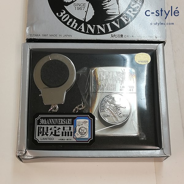 ZIPPO ジッポー ルパン三世 30th ANNIVERSARY オイルライター シルバー 手錠タイプ 銭形警部 喫煙具