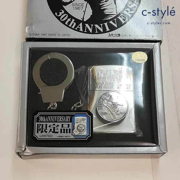 ZIPPO ジッポー ルパン三世 30th ANNIVERSARY オイルライター シルバー 手錠タイプ 銭形警部 喫煙具