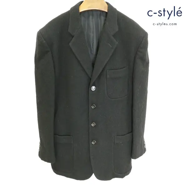 COMME des GARCONS HOMME ウール テーラードジャケット S ブラック HJ-07013S AD1998 4B 日本製