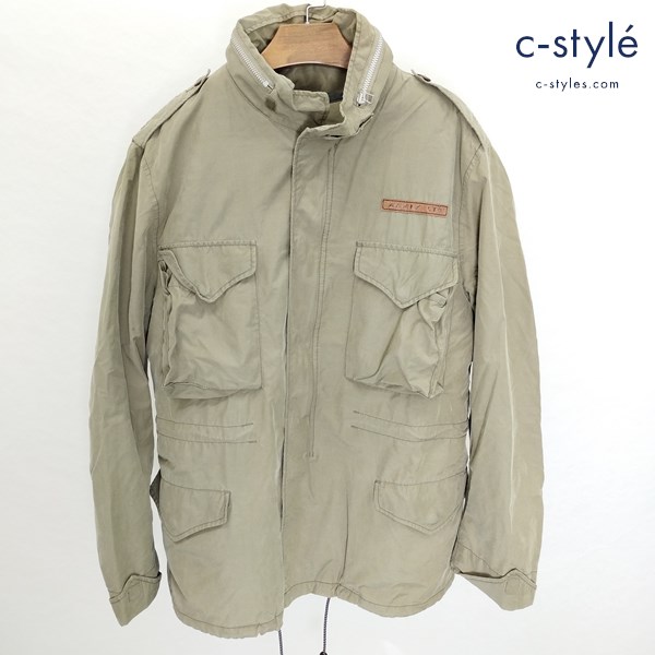 AVIREX アヴィレックス M-65 フィールドジャケット L カーキ ライナー付き ミリタリージャケット