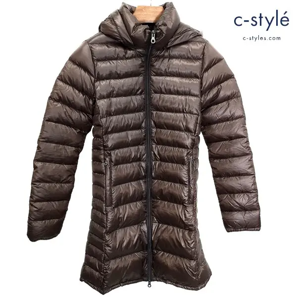 DUVETICA ドゥベティカ ロングジャケット 38 ブラウン レディース