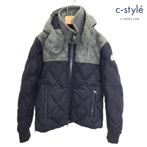 MONCLER モンクレール LABASTIDE ダウンジャケット 1 グレー