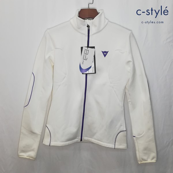 DAINESE ダイネーゼ THERMAL LADY FULL ZIP E1 スキーサーマルフリース M ホワイト 長袖 レディース