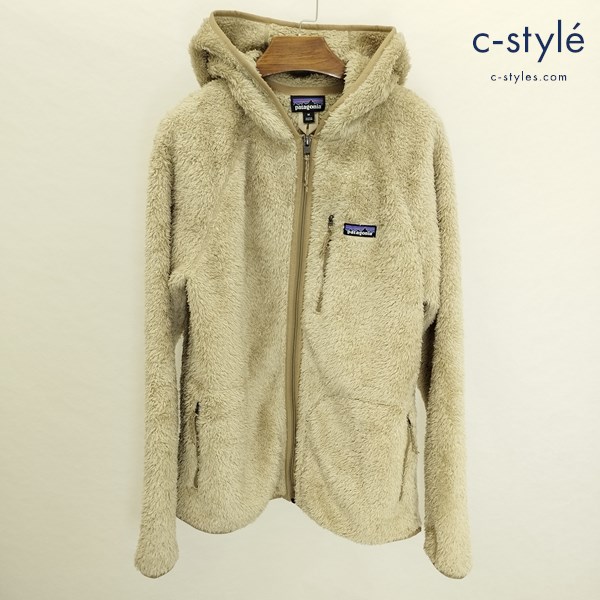 patagonia パタゴニア ロスガトスフーディー M ベージュ パーカー ボア フリース 25922