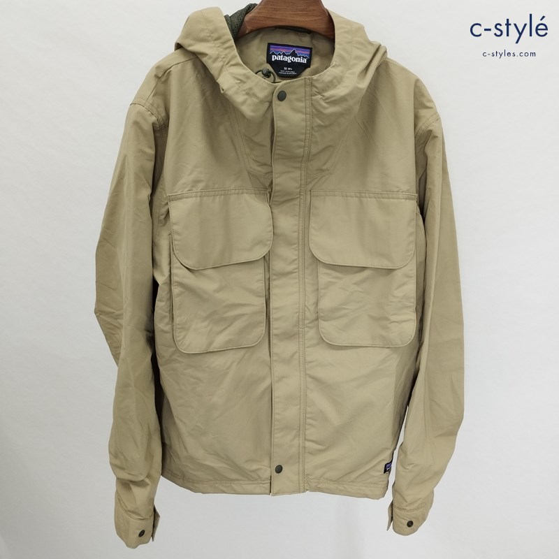 patagonia パタゴニア Ms Isthmuｓ Utility Jacket M ベージュ ナイロンジャケット マウンテンパーカー