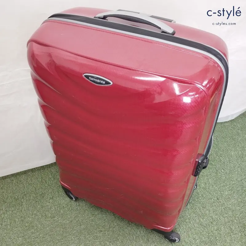 Samsonite サムソナイト ファイヤーライト スーツケース レッド 4輪 旅行 ビジネス