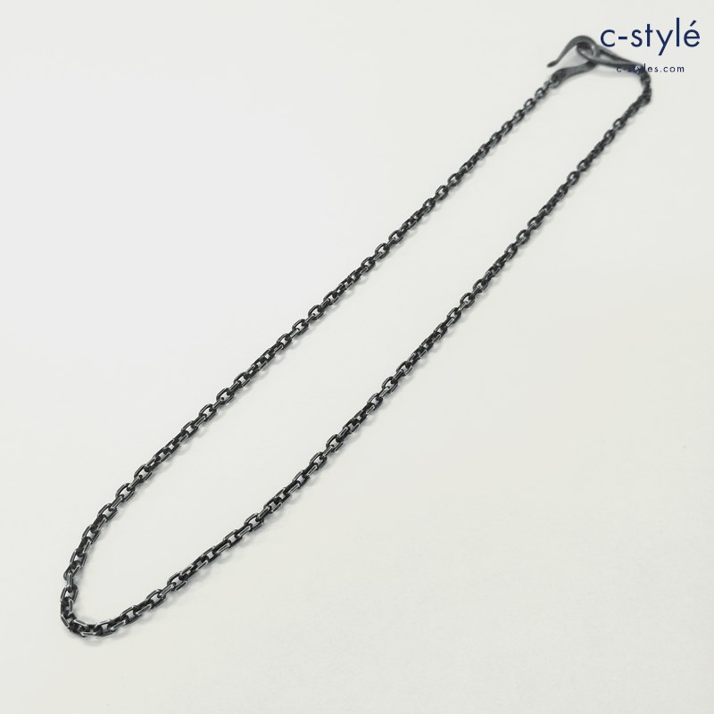 LARRY SMITH ラリースミス Silver Chain シルバーチェーン M 50㎝ シルバー OT-0040-50