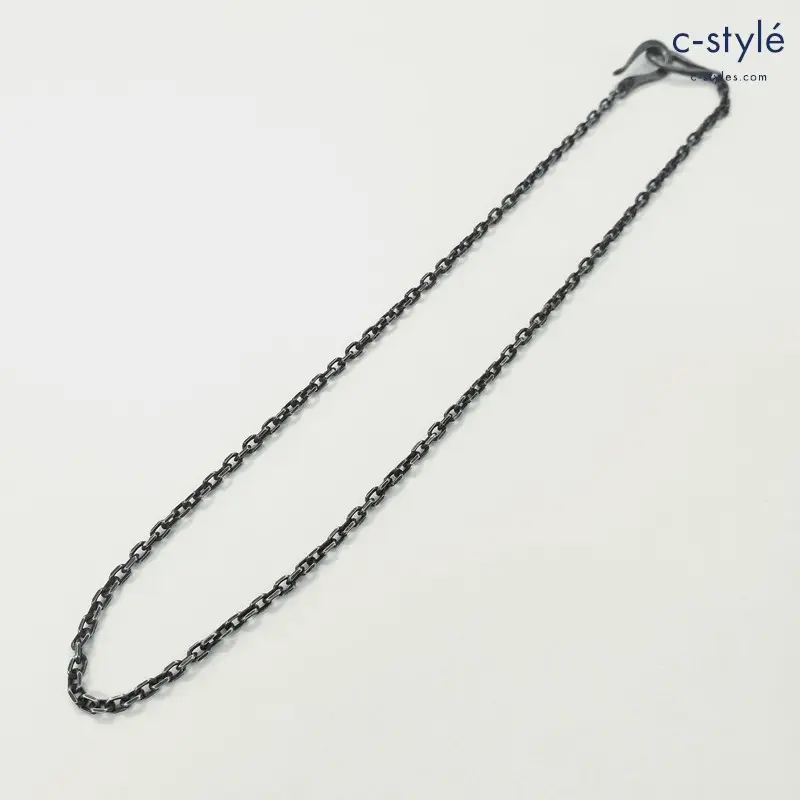 LARRY SMITH ラリースミス Silver Chain シルバーチェーン M 50㎝ シルバー OT-0040-50