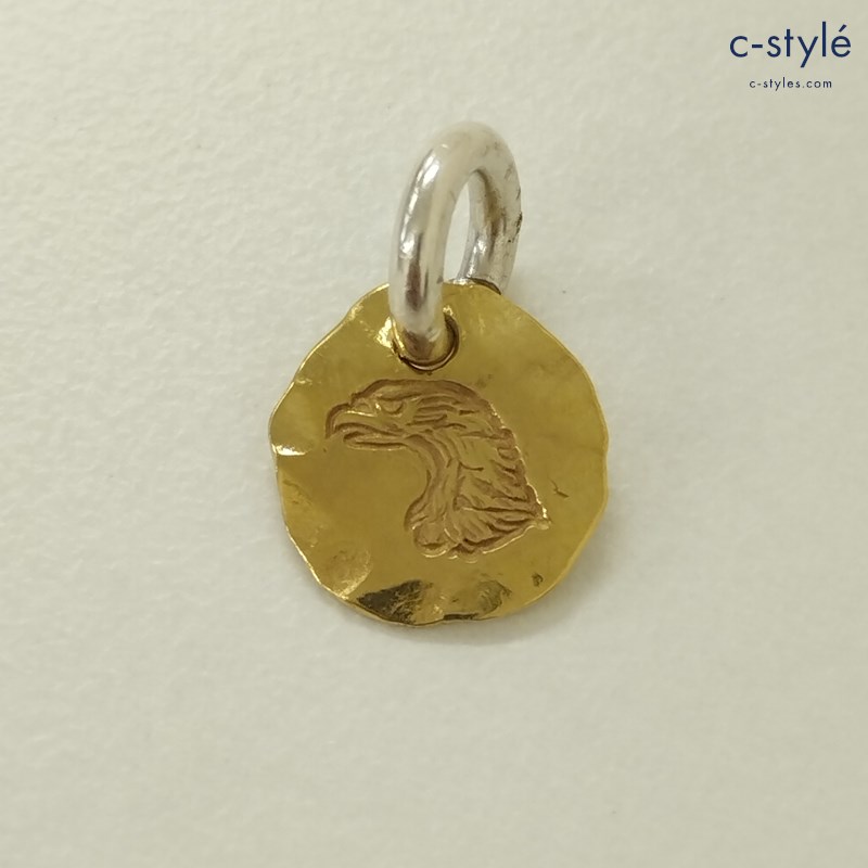 LARRY SMITH ラリースミス 18K GOLD EAGLE HEAD PENDANT ゴールド ネックレストップ EFNL-0020