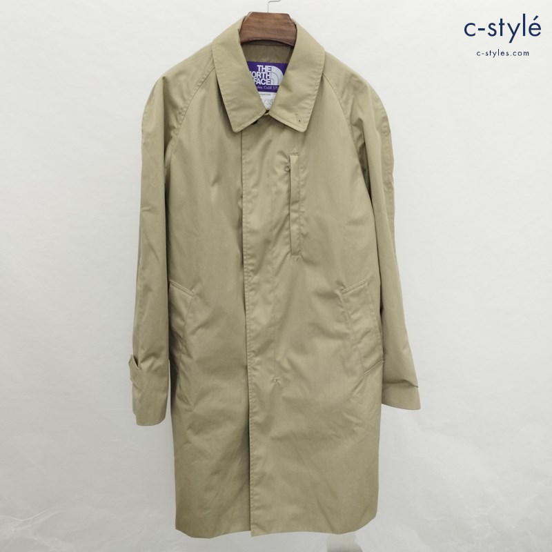 THE NORTH FACE PURPLE LABEL ザ ノースフェイス パープルレーベル 65/35 Soutien Coller Coat M ベージュ ジャケット コート