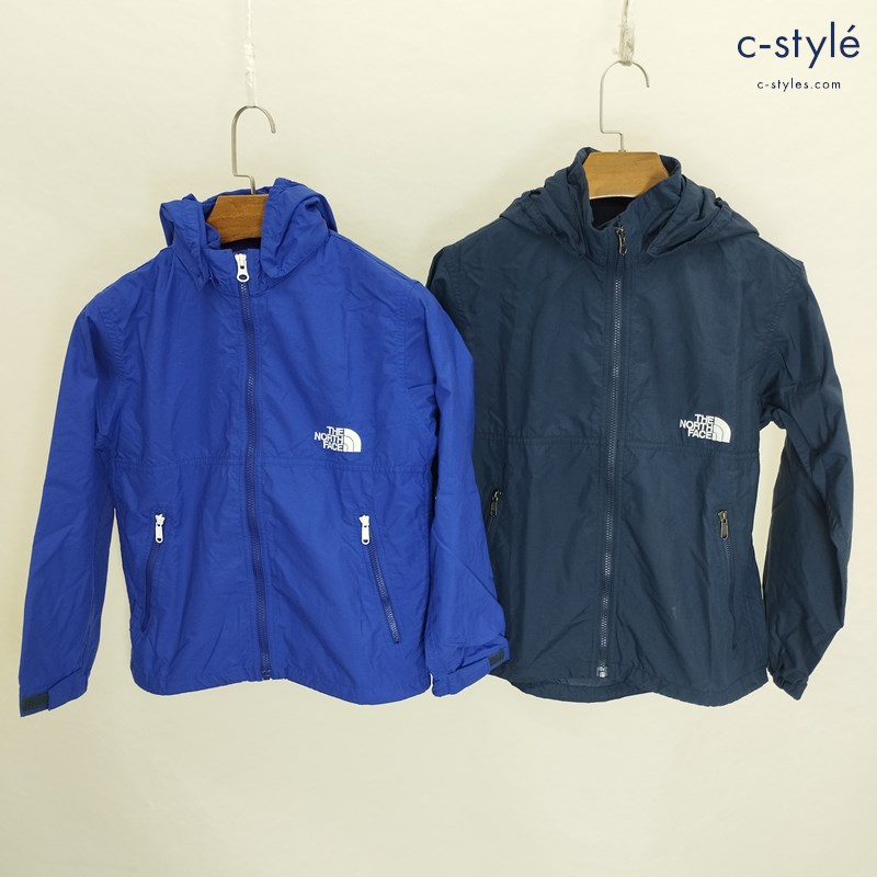 THE NORTH FACE ザ ノースフェイス コンパクトジャケット 130 140 ブルー系 ネイビー系 キッズ 男の子