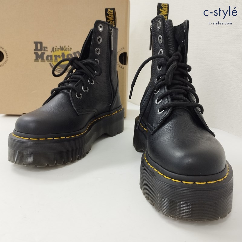 Dr.Martens ドクターマーチン JADON PISA 8ホールブーツ UK5 ブラック レザー 厚底