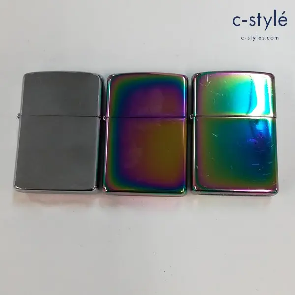 ZIPPO ジッポー オイルライター 無地 1989年製 2002年製 2004年製 喫煙具 計3点