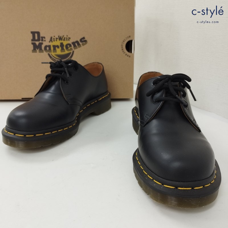 Dr.Martens ドクターマーチン 3ホールシューズ UK7 ブラック WY004 10085001 スムースレザー