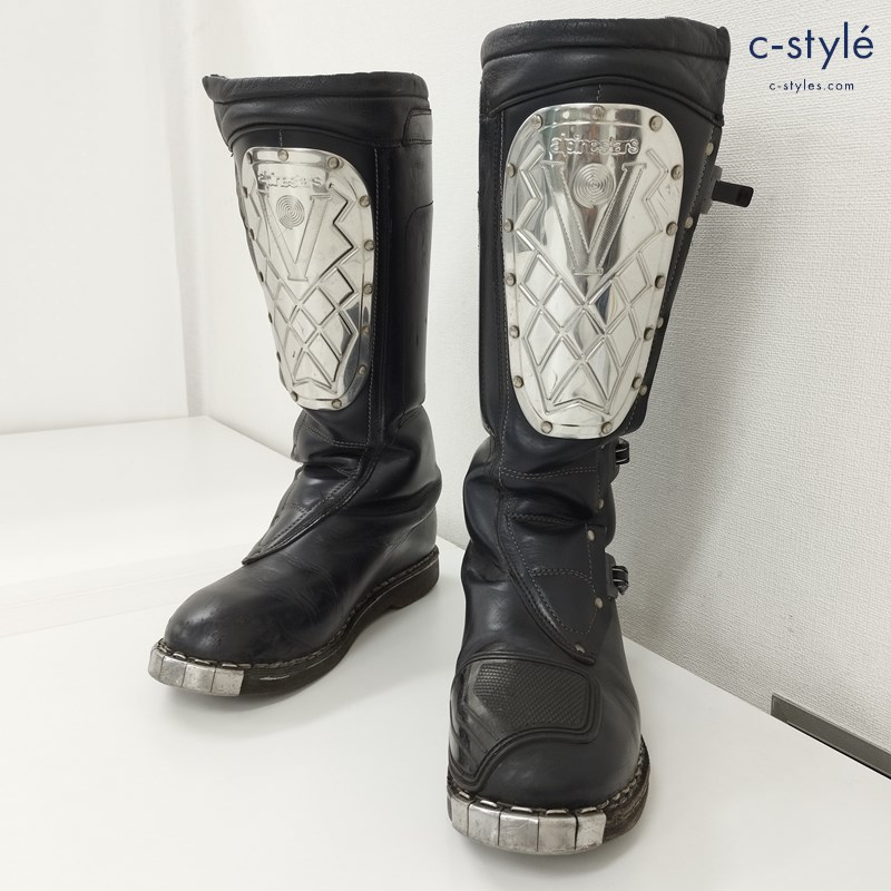 Alpinestars アルパインスターズ SUPERVICTORY スーパービクトリー ロングブーツ US 9 ブラック CE205 レザー