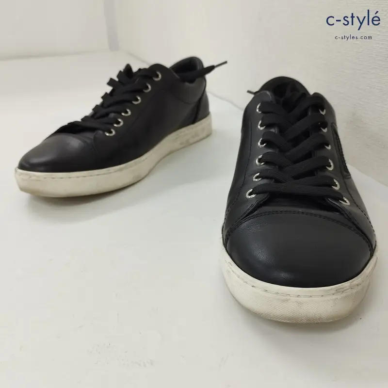 DOLCE&GABBANA ドルチェ&ガッバーナ スニーカー 6 ブラック CS1326 イタリア製 ドルガバ ロゴ