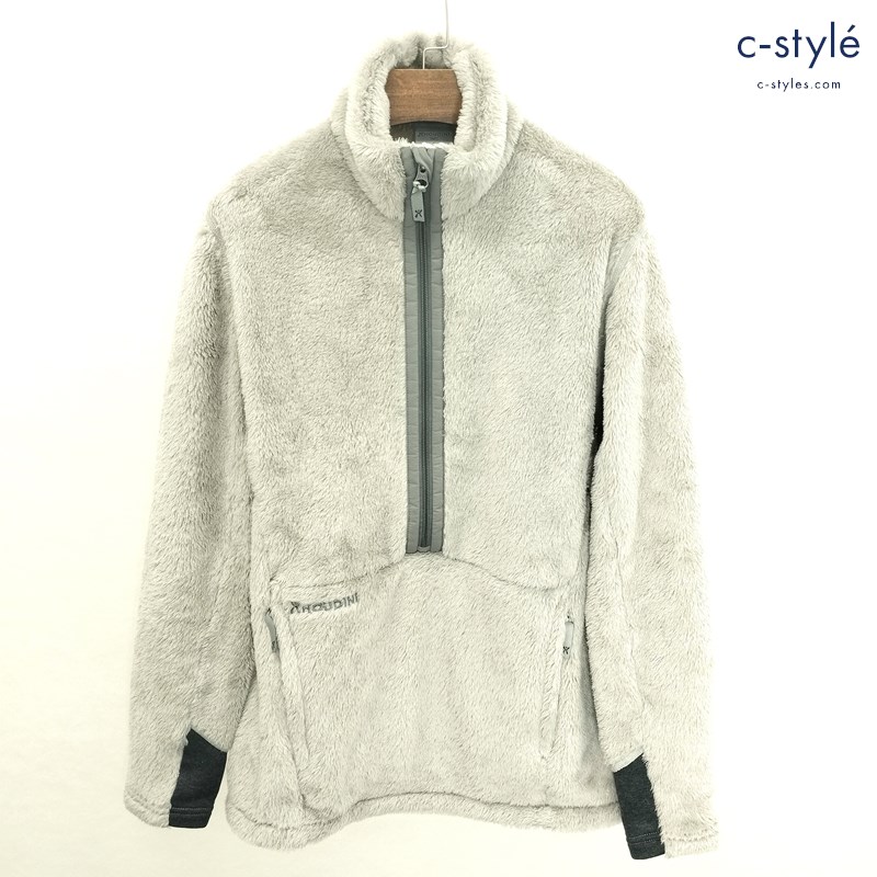 HOUDINI フーディニ Hairy Harf Zip S グレー 226914 フリースジャケット ハーフジップ