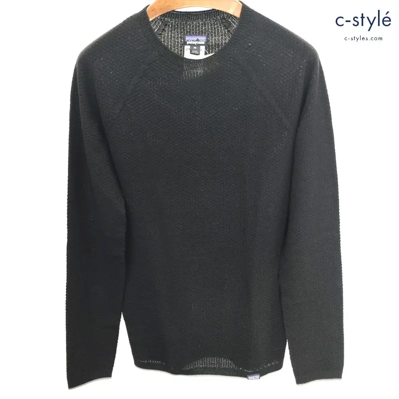 patagonia パタゴニア Capilene Air Crew XS ブラック キャプリーンエアクルー 36515 長袖 ニット