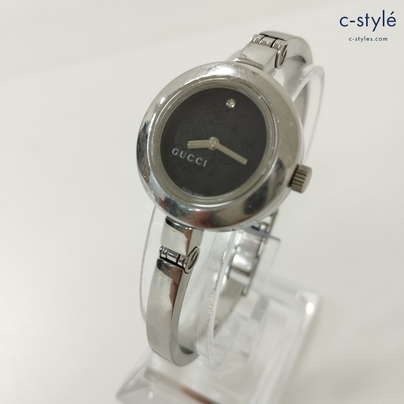 GUCCI グッチ 腕時計 シルバー クォーツ 105 ウォッチ