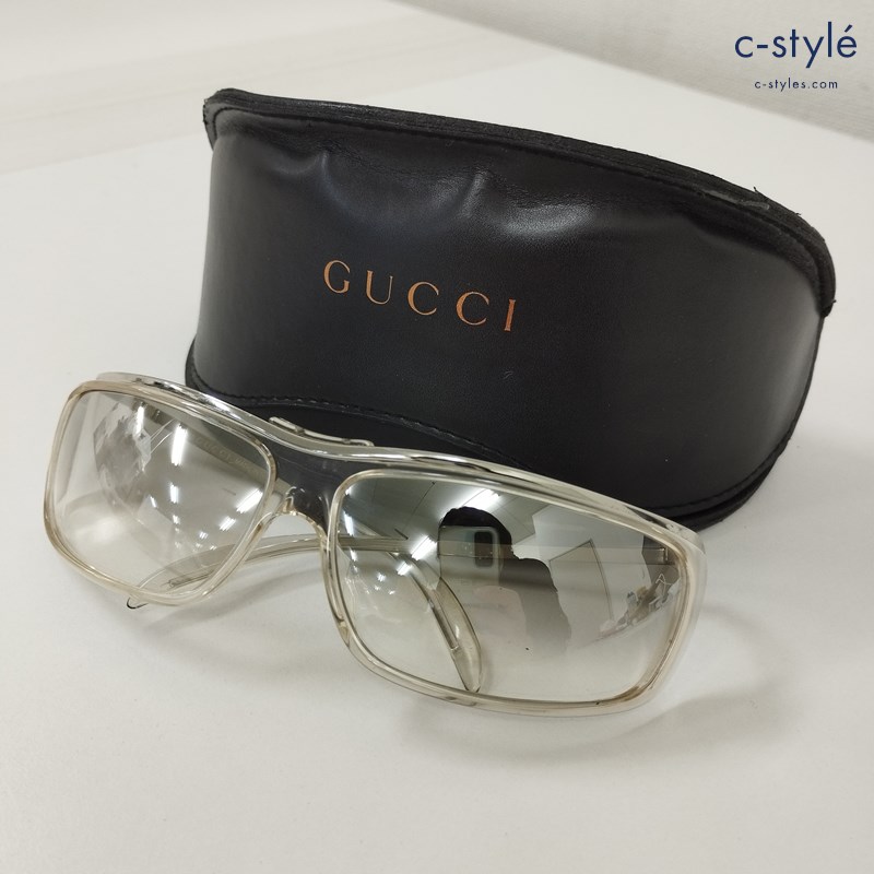 GUCCI グッチ サングラス 65□13 シルバー GG1420/S アイウェア
