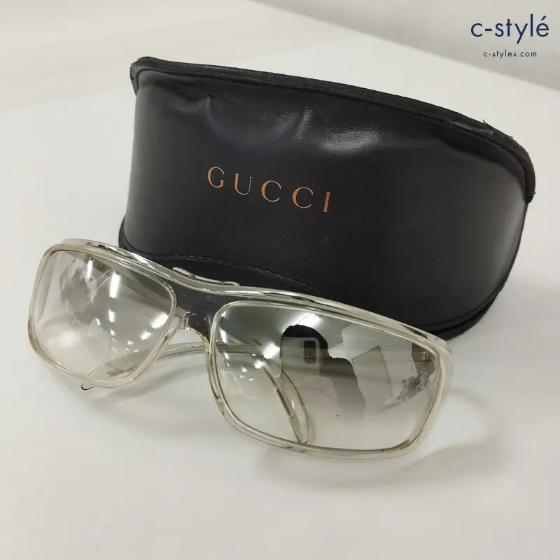 GUCCI グッチ サングラス 65□13 シルバー GG1420/S アイウェア
