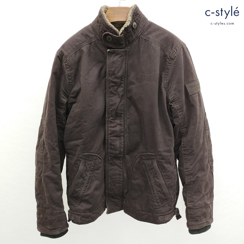 Abecrombie&Fitch アバクロンビー&フィッチ ボアデッキジャケット S ブラウン
