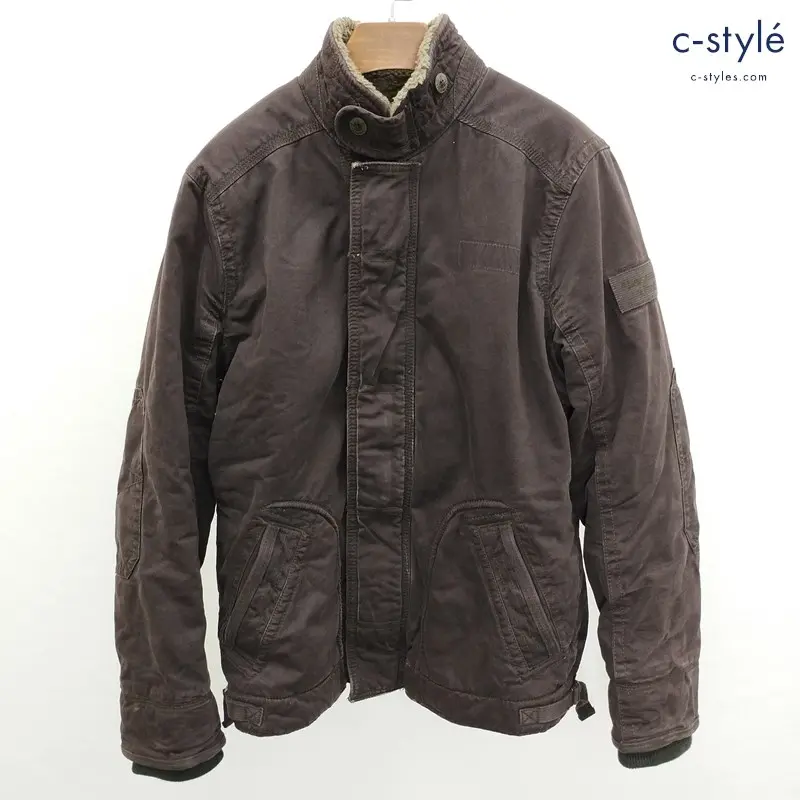 Abecrombie&Fitch アバクロンビー&フィッチ ボアデッキジャケット S ブラウン