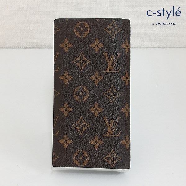 LOUIS VUITTON ルイヴィトン モノグラム ポルトフォイユ・ブラザ 長財布 ブラウン M66540 フランス製