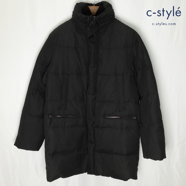 allegri アレグリ ダウンジャケット 48 ブラック AC15174 イタリア製 ジップアップ