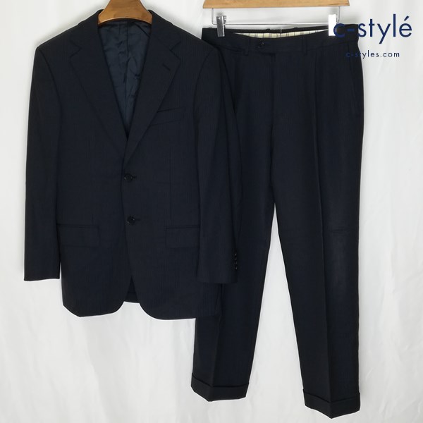 Ermenegild Zegna エルメネジルド ゼニア セットアップ スーツ 44C ネイビー 2512RG