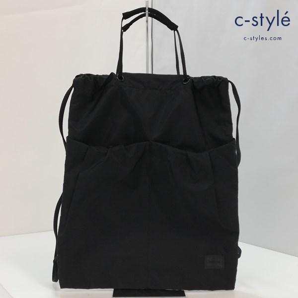 PORTER ポーター ナップサック ブラック 2WAY 883-05449 ケープ ハンドバッグ