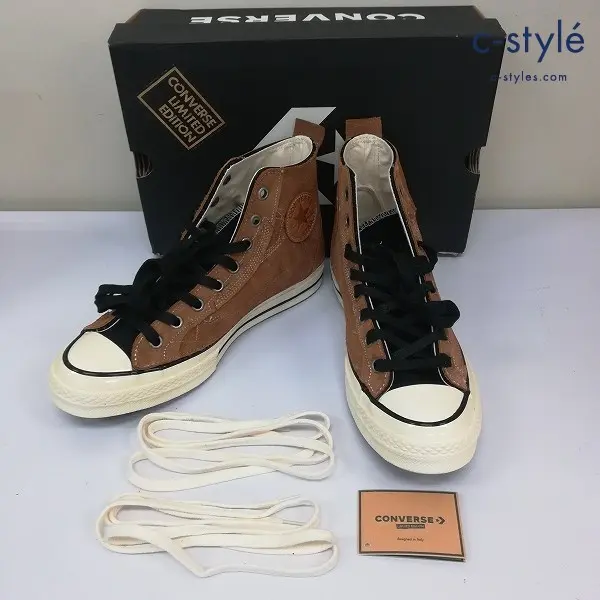 CONVERSE コンバース ハイカットスニーカー 27.5cm ブラウン 162050C