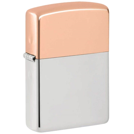 ZIPPO(ジッポー) 限定モデル 限定生産 BIMETAL Sterling Silver & Copper バイメタル スターリングシルバー＆カッパー 48694
