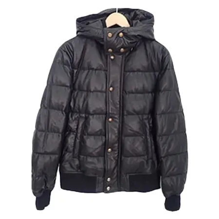 DIESEL BLACK GOLD(ディーゼルブラックゴールド) ダウンジャケット シープレザー