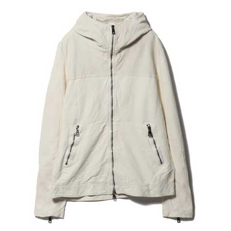 GIORGIO BRATO(ジョルジオブラット)×ONE GRAVITY(ワングラビティ) フーデット パンチング レザージャケット