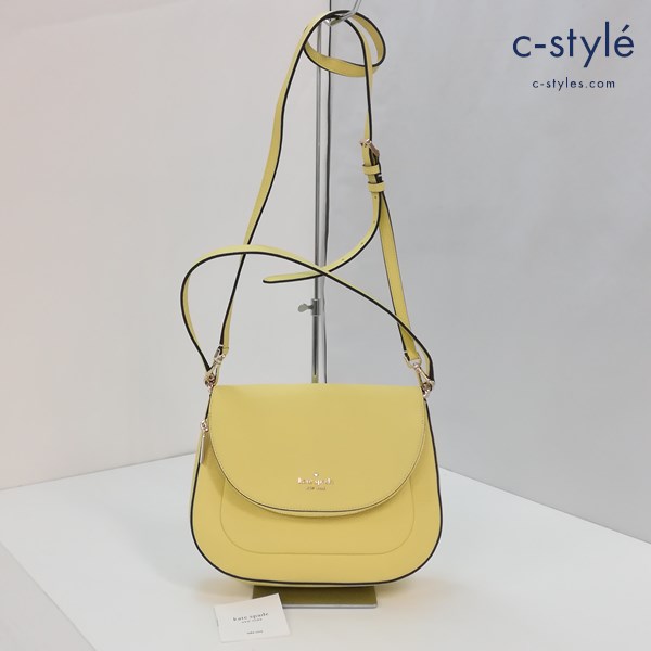 kate spade ケイトスペード レイラ 2WAY ショルダーバッグ イエロー系 WKR00330-844