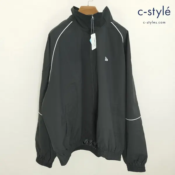 NEW ERA ニューエラ トラックジャケット XL ブラック 13330899 オーバーサイズ フルジップ