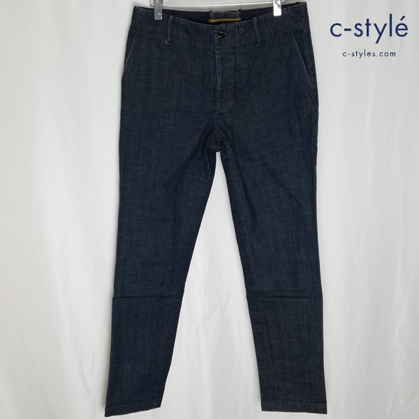 INCOTEX INDIGO CHINO ジーンズ 31 インディゴ デニムパンツ ボタンフライ