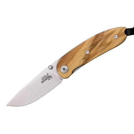 ライオンスチール(lionSTEEL) 折りたたみナイフ オリーブウッド