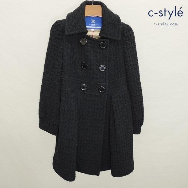 BURBERRY BLUE LABEL バーバリー ブルーレーベル コート 38 ブラック FNF08-767-09 レディース