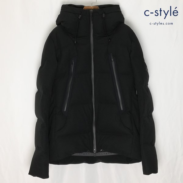 DESCENTE ALLTERRAIN デサント オルテライン 水沢ダウンジャケット US.L ブラック DAMQGK30U フルジップ
