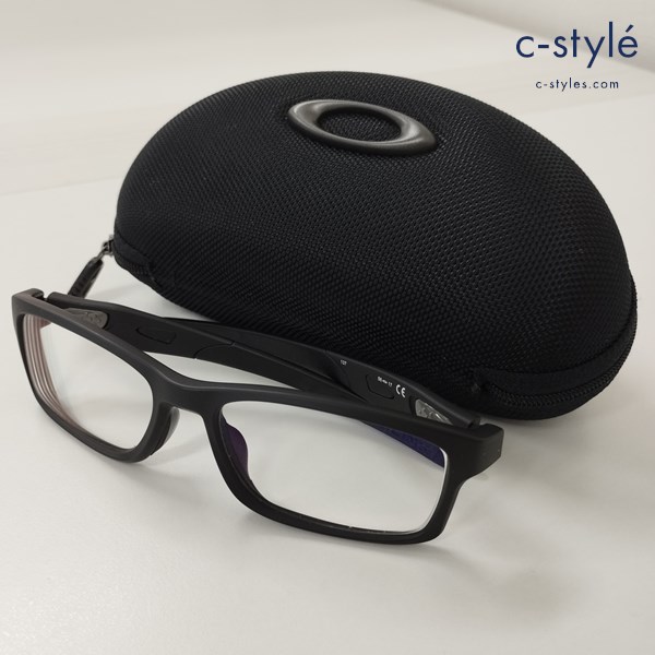 OAKLEY オークリー CROSSLINK クロスリンク 眼鏡 56□17 ブラック メガネ OX8141-0456