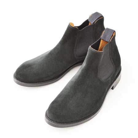 WHEEL ROBE(ウィールローブ) #15074S ELASTIC SIDE BOOTS BLACK