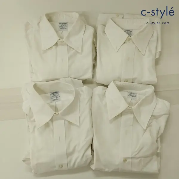 Brooks Brothers ブルックスブラザーズ SLIM FIT 長袖シャツ 15-2/3 14・1/2-0/1 計4点