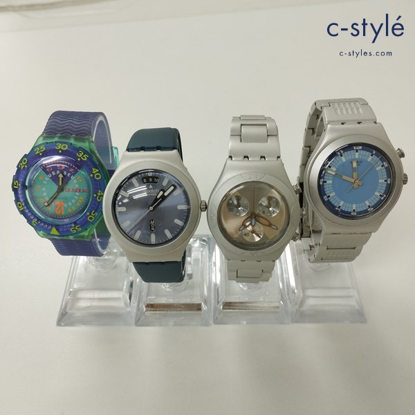 swatch スウォッチ 腕時計 SCUBA 200 BERMUDA TRIANGLE SDN106 クォーツ 計4点