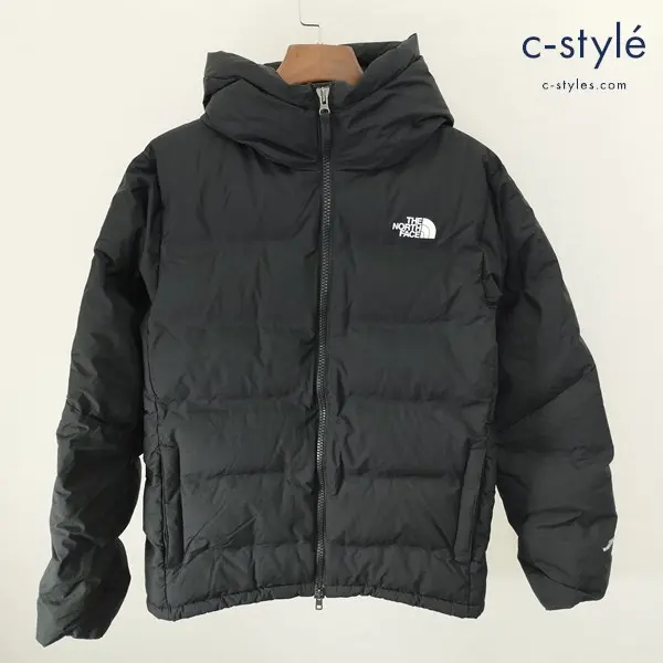 THE NORTH FACE ザノースフェイス ビレイヤパーカ ND91815 ダウンジャケット S ブラック PERTEX ナイロン