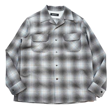 Subculture(サブカルチャー) シャツ WOOL CHECK SHIRT