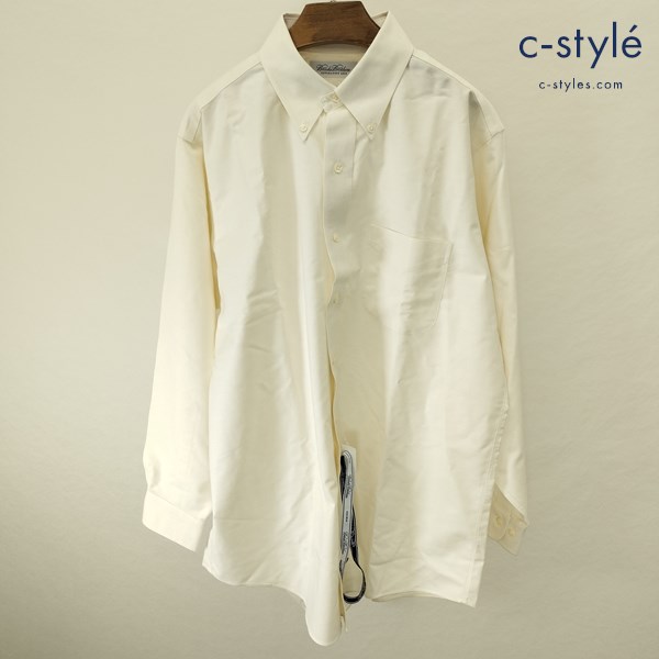 BROOKS BROTHERS ブルックスブラザーズ 長袖シャツ 16-32/33 クリーム ノンアイロン