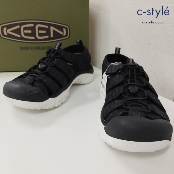 KEEN キーン NEWPORT ATV 29cm ブラック×スターホワイト サンダル 1016865